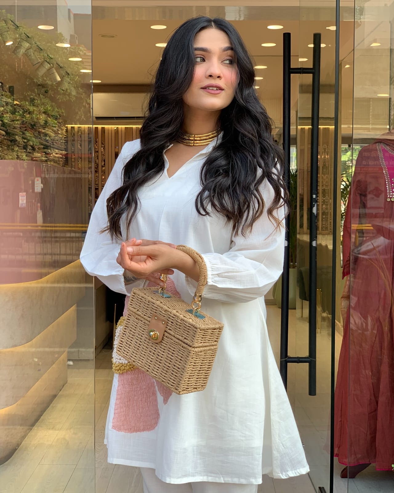 Elegant Embroidered Cotton Co-Ord Set for the Stylish Woman | Summer Collection