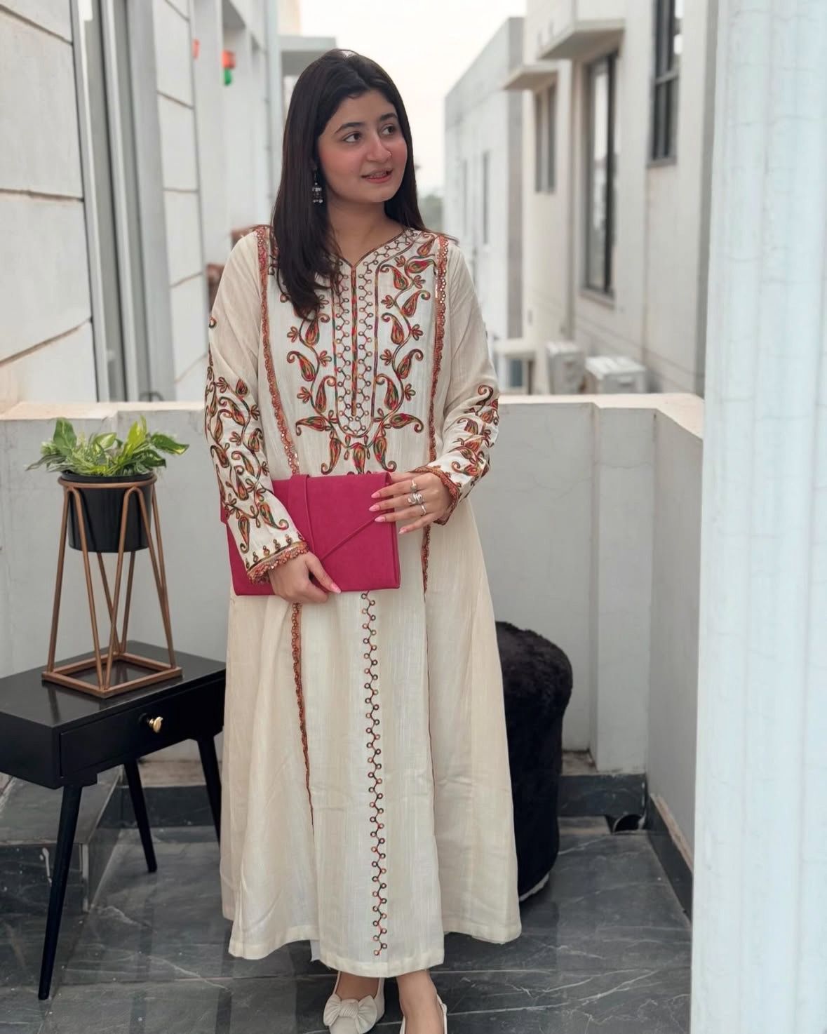 PURE COTTON KURTI AND PANT | HANDLOOM ATTIRE COTTON FLEX