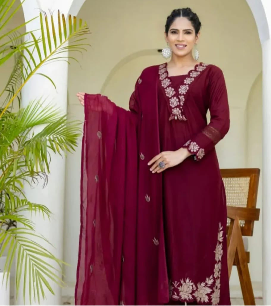 Cotton 60*60 premium quality party wear dress