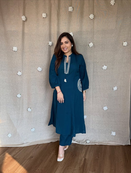 Look classy and elegant with our new pure cotton cord set |