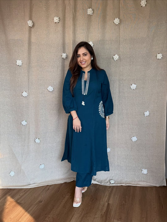 Look classy and elegant with our new pure cotton cord set |