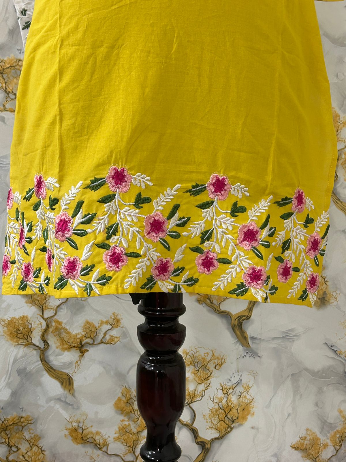 Red Embroidered Co-ord Set |