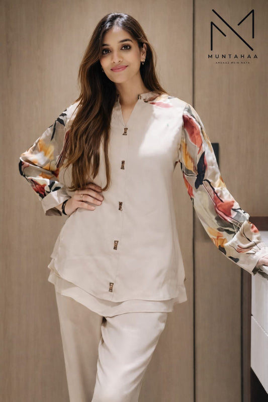 Comfortable and classy Cord set for this Hot Summer