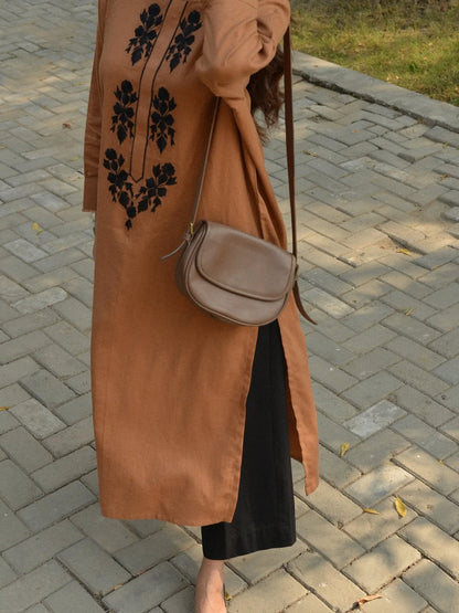 Classy cotton kurti pant set - versatile ethnic wear for casual and festive occasions
