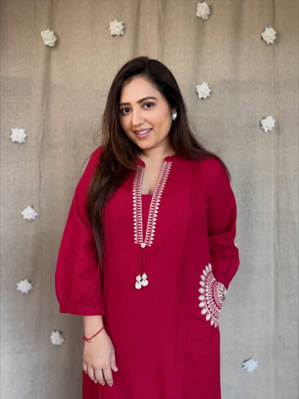 classy and elegant with our new pure cotton cord set |